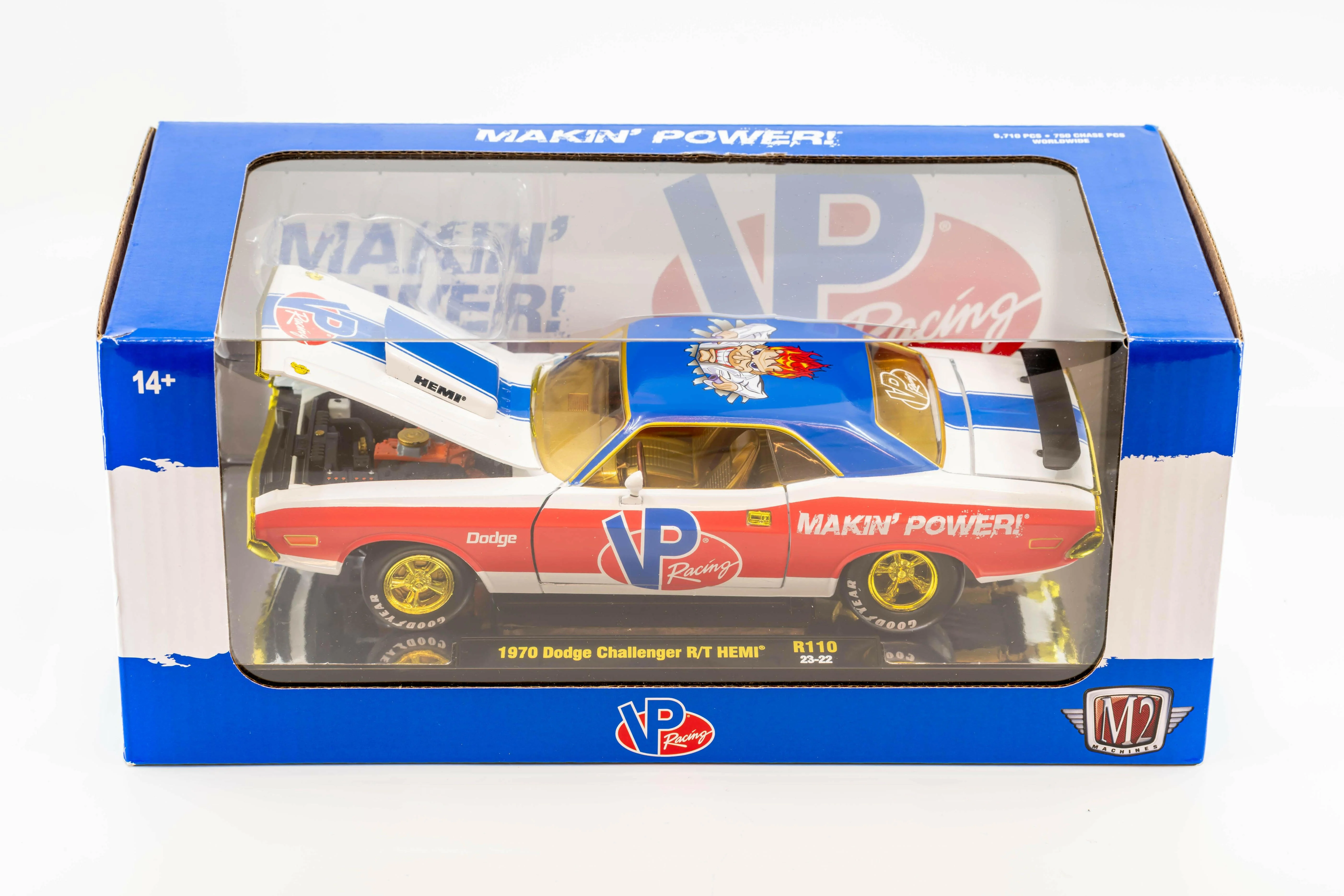 VP Racing 1970 Dodge Challenger Diecast— R/T HEMI 1:24 Scale - Image 8