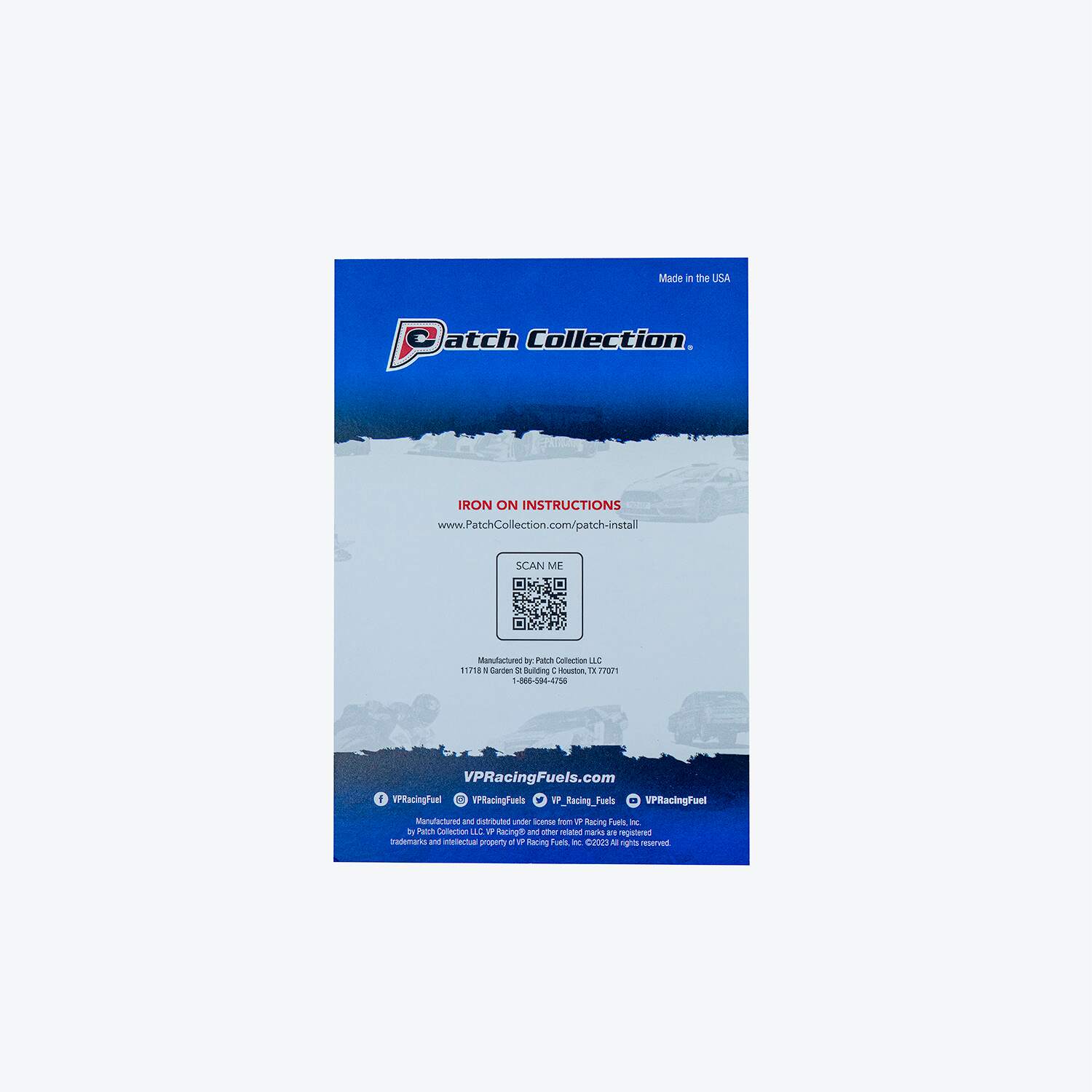 VP Racing Iron-On Patches Bundle - Image 3